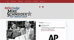 Desktop Screenshot of mikeschneider.org